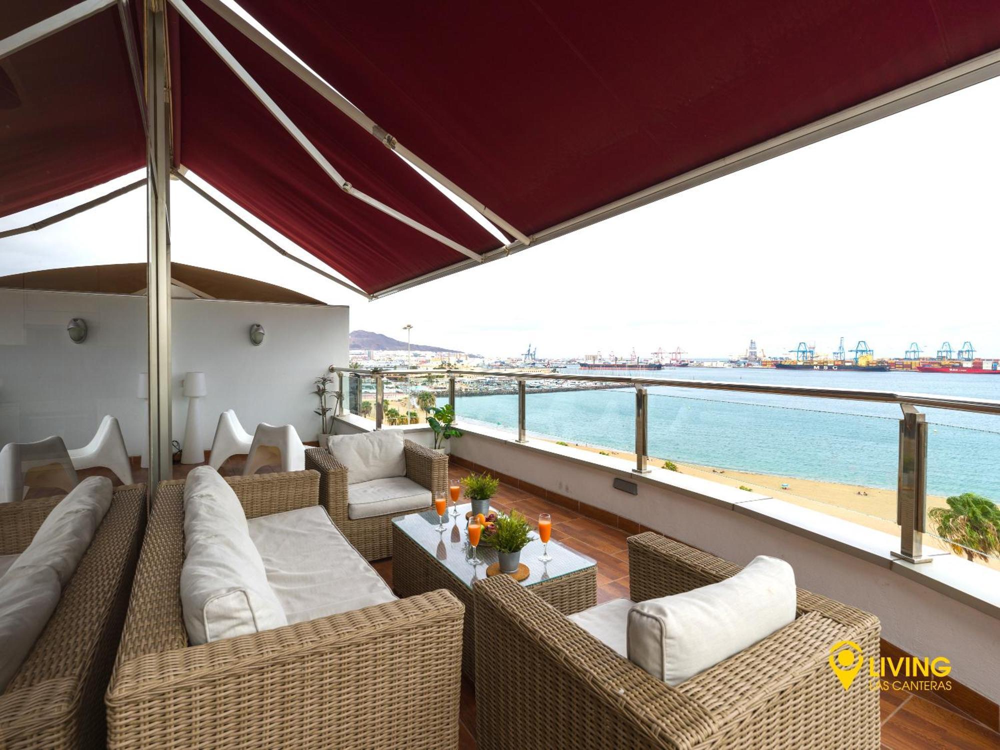 Living Las Canteras Homes - Penthouse Free Parking Лас-Пальмас-де-Гран-Канария Экстерьер фото